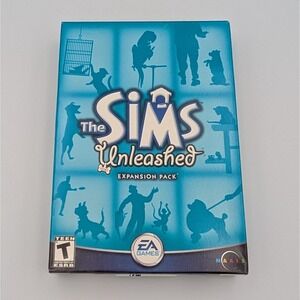 The Sims Unleashed Expansion Pack PC Complete in Box CIB Untested EA 2002 Y2K